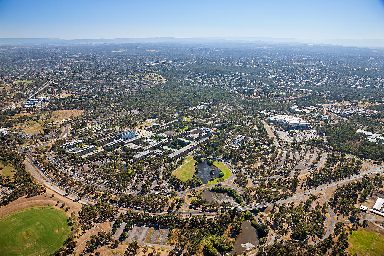 La Trobe University aerial image - © Michael Evans Photographer 2014